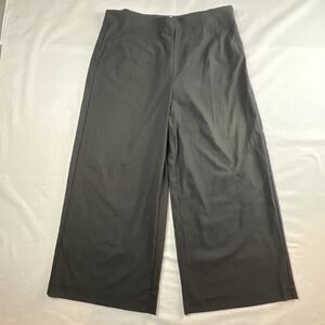 Loft Wide Leg Pants Size 12 Black NWT